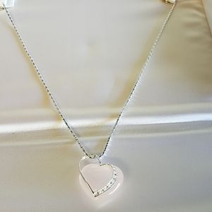Kay Jeweler's Pink Heart Shaped Necklace